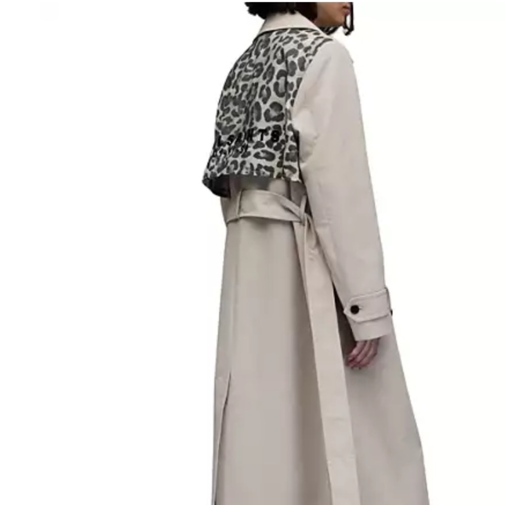 ALLSAINTS SOLD OUT
Mixie Leopard Trench Jacket NWT - SZ US 12